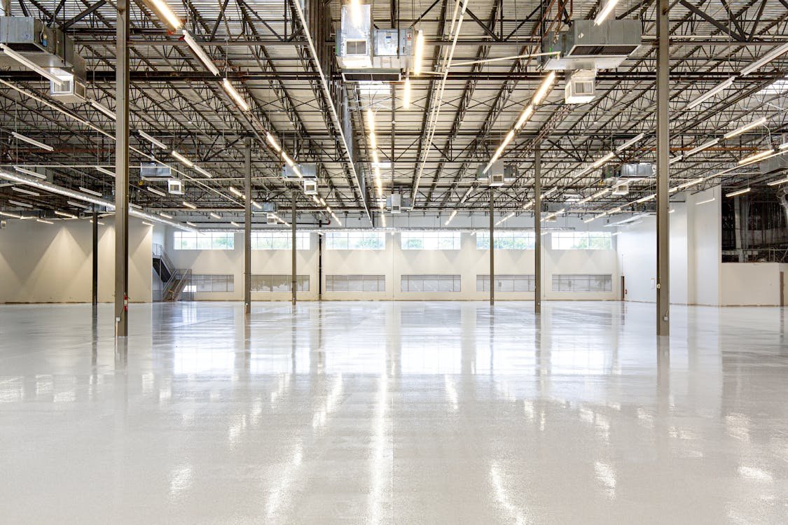 Modern Warehouse Epoxy Floor